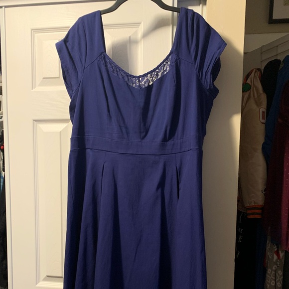 Purple Torrid swing dres Size 20 - Picture 1 of 3